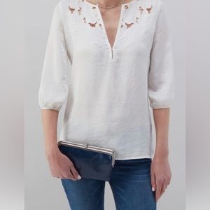 Hobo Lauren Wallet Denim